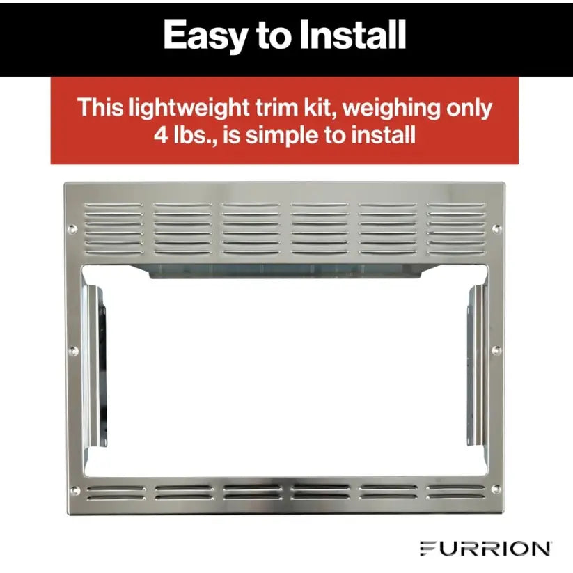 Furrion LLC Quick Effortless Upgrade Microwave Oven Trim Kit 2024001708 - 1.1 CU FT BI SS