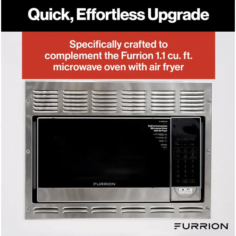 Furrion LLC Quick Effortless Upgrade Microwave Oven Trim Kit 2024001708 - 1.1 CU FT BI SS