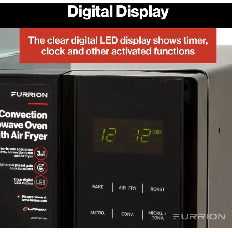Furrion LLC Rapid Air Frying Technology Microwave Oven 2023056309 - Built-IN FR