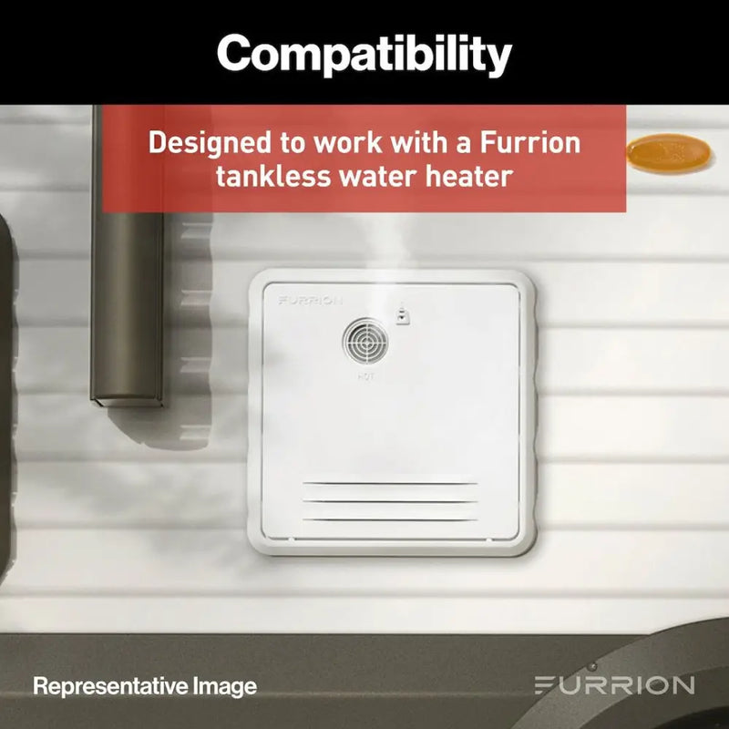 Furrion LLC Vibration Smart™and Climate Smart™ Water Heater Access Door FWH41EA-BL-AM - Black 18.1 16.1 Retrofi