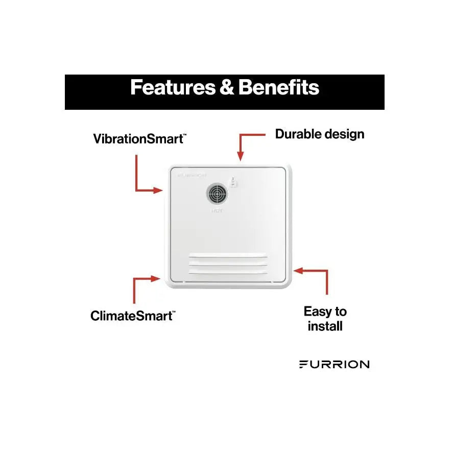 Furrion LLC VibrationSmart™ And ClimateSmart™ Water Heater Access Door FWH46EA-BL-AM - Black 18.1 18.1 Retrofi