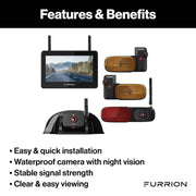 Furrion LLC Waterproof Cameras With Night Vision Backup Camera FOS7Htapm - RV Observation
