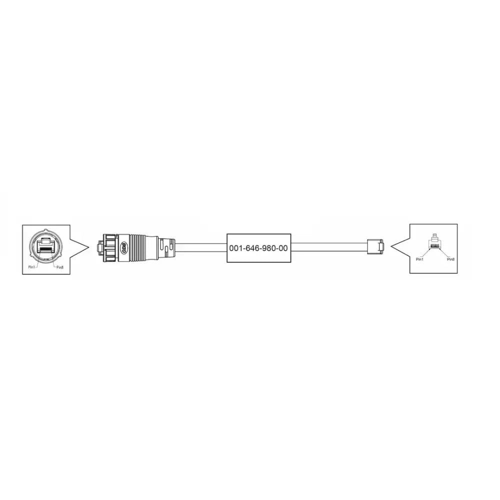 Furuno Offering Quality Design Ethernet Cable 001-646-980-00 - Cbl Assy FRU-RZWPNWP-005G