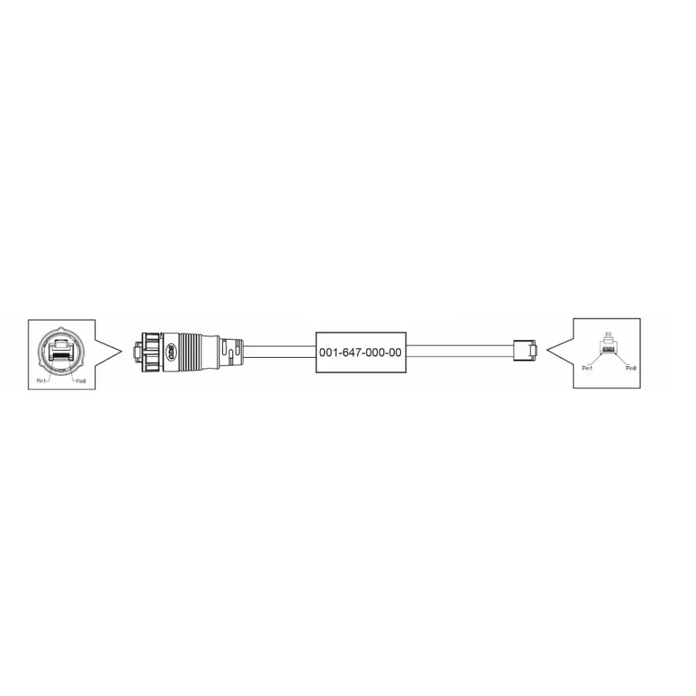 Furuno Offering Quality Design Ethernet Cable 001-647-000-00 - Cbl Assy FRU-RZWPNWP-010G