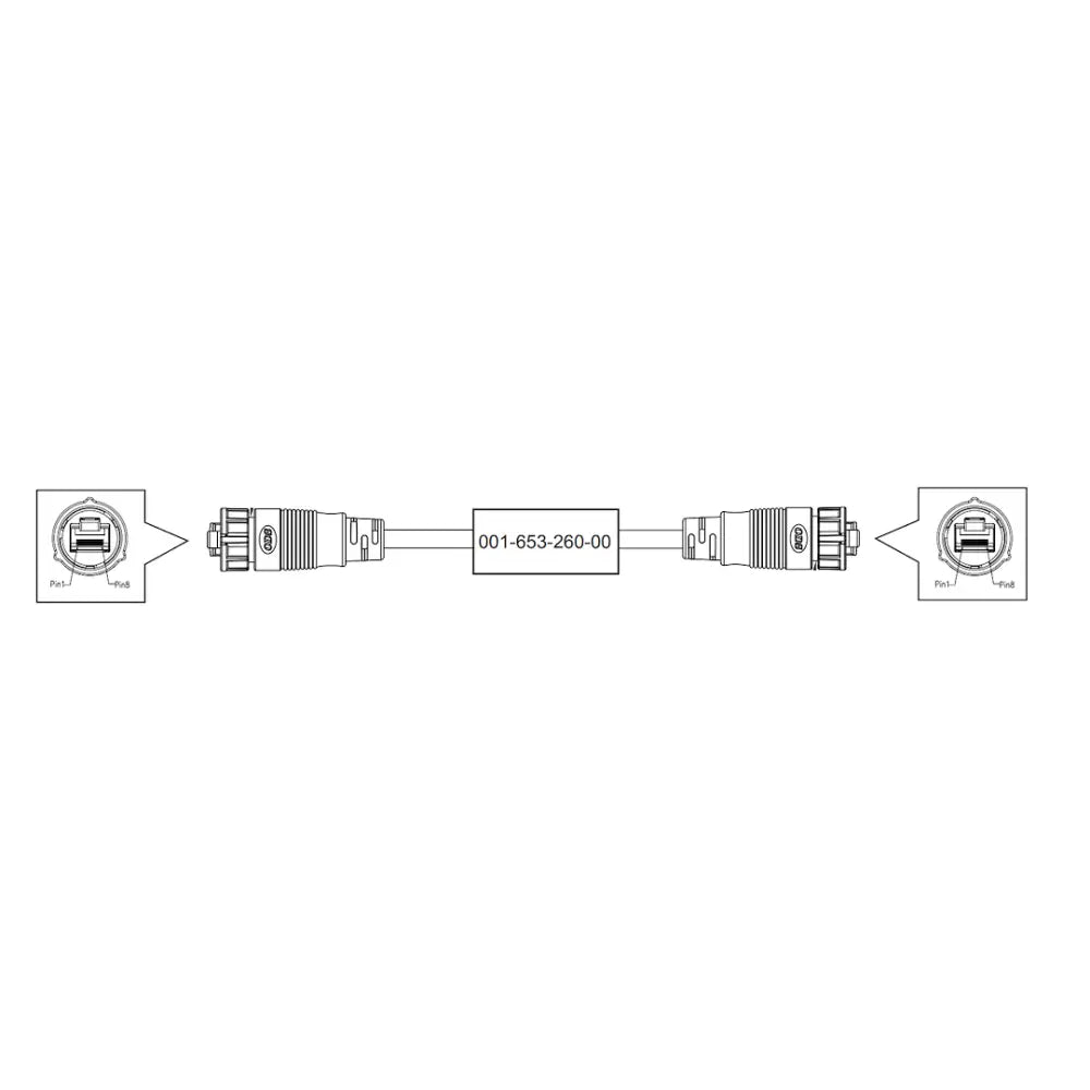 Furuno Offering Quality Design Ethernet Cable 001-653-260-00 - Waterproof Lan 5M
