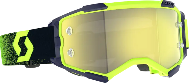 Fury Goggle N Grn/N Ylw Chrm Wrks