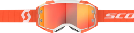 Fury Goggle Orange Chrome Works