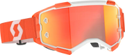 Fury Goggle Orange Chrome Works