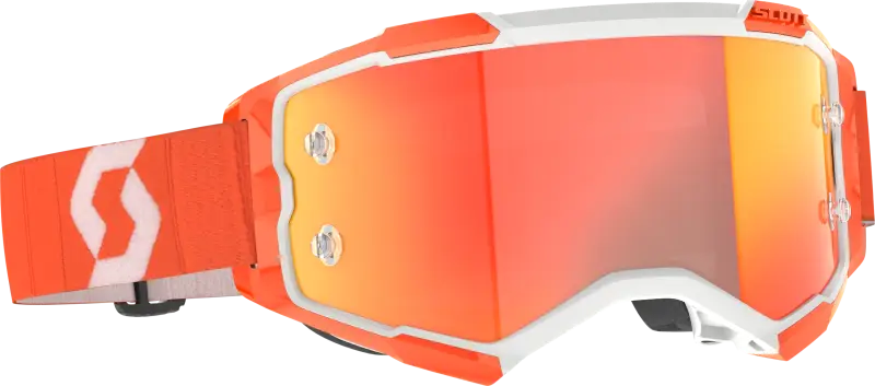 Fury Goggle Orange Chrome Works