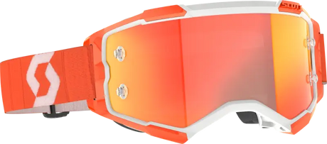 Fury Goggle Orange Chrome Works