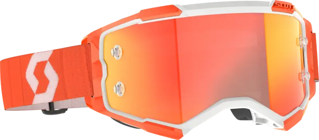 Fury Goggle Orange Chrome Works