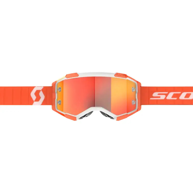 Fury Goggle Orange Chrome Works