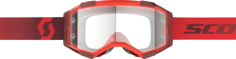 Fury Goggle Red Clear Works