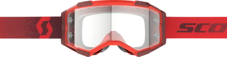 Fury Goggle Red Clear Works