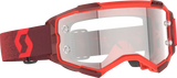 Fury Goggle Red Clear Works