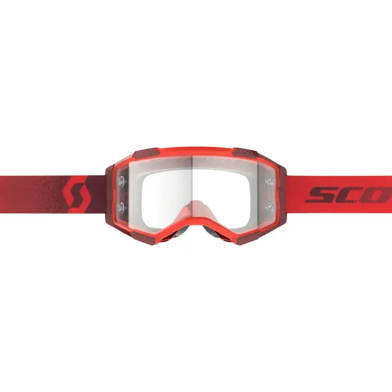 Fury Goggle Red Clear Works