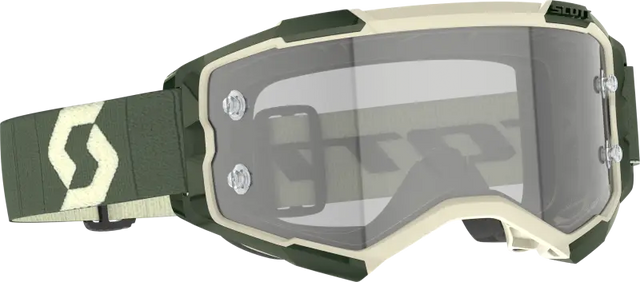 Fury Ls Goggle Kaki Green Grey Works