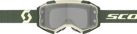 Fury Ls Goggle Kaki Green Grey Works