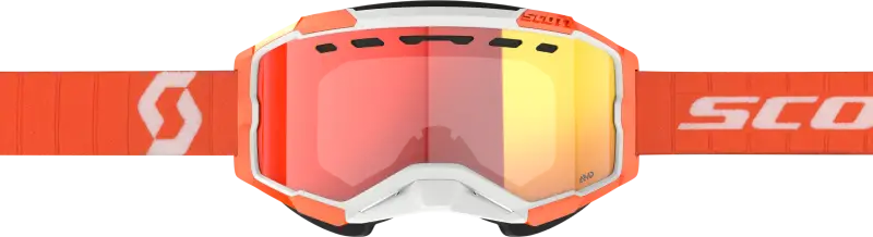 Fury Snowcross Goggle Orange Enhancer Red Chrm