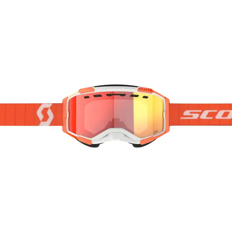 Fury Snowcross Goggle Orange Enhancer Red Chrm