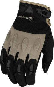 Fury Gloves Black/Sand Md - HIGHWAY 21
