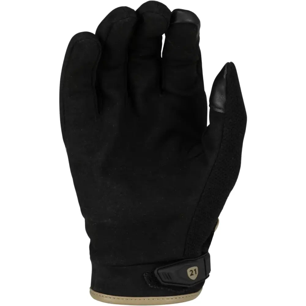Fury Gloves Black/Sand 2x - HIGHWAY 21