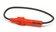 Orange Fuse Puller with Black Wire Loop for Fuseholder 16 Ga 20 Amp W Fuse AGC Glass