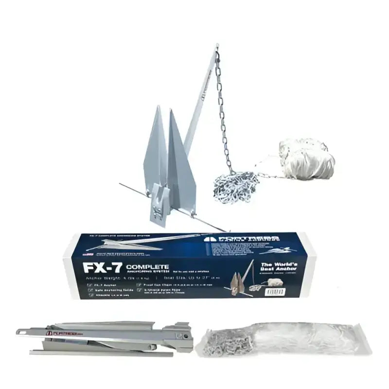 FX-7-AS Fortress Anc Anchoring System for up to 250 feet, perfect for marine, exterior, truck accessories, RV parts, and off-road applications, Marine,AVADA - Best Sellers,Must Haves