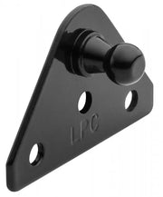 G-1020BC Whitecap Black Steel Mnting Bracket-2 1/4’ - Boat Hatch Lift Support Mounting Bracket