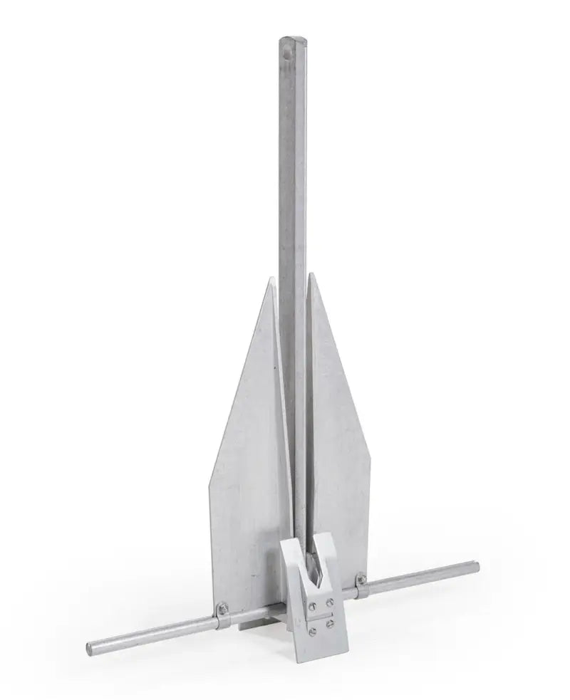Silver metal anchor for G-85 Fortress Anc Guardian 40 Lb Aluminum-Alloy Anch