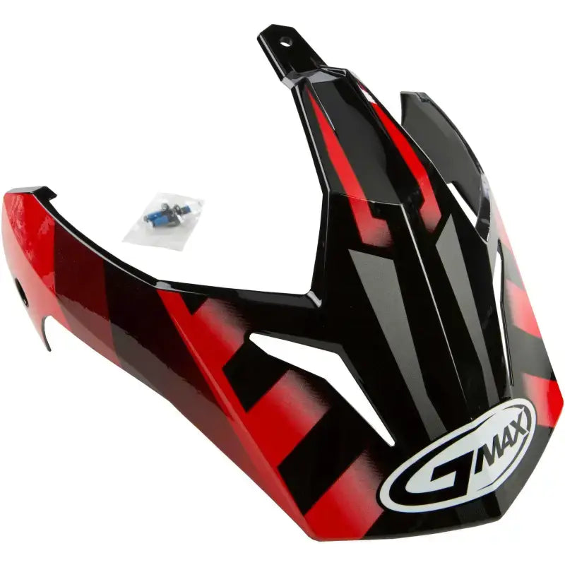 G011050 Visor W/Screws Trekka Gm 11 Black/Red