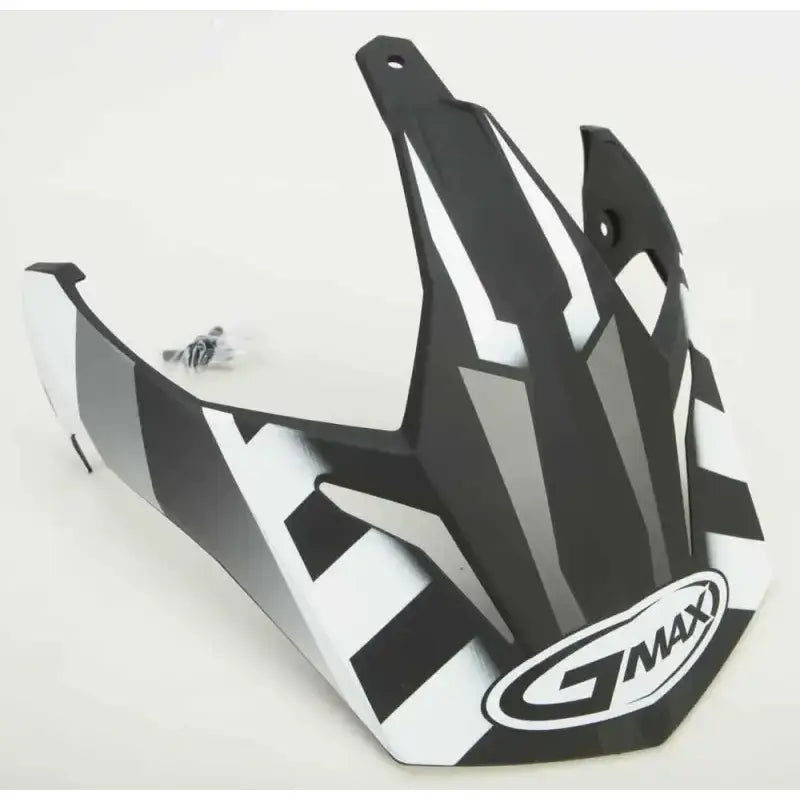 G011056 Visor W/Screws Trekka Gm 11 Matte Black/White