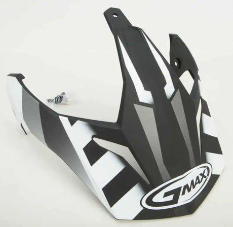 G011056 Visor W/Screws Trekka Gm 11 Matte Black/White