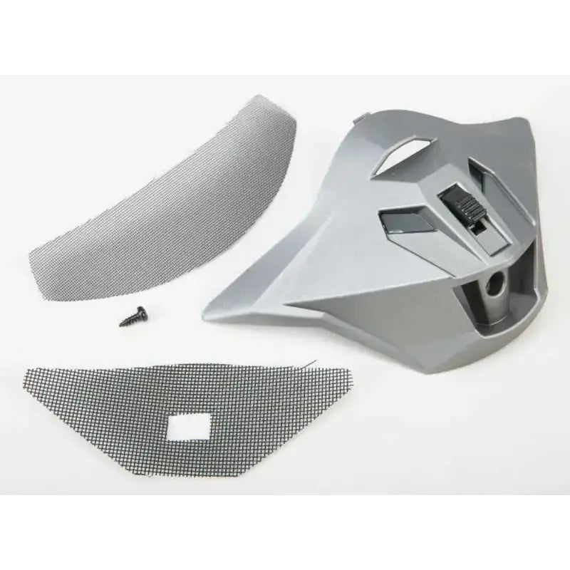 G011074 Mouth Vent Matte Titanium W/Screws/Screen Gm 11