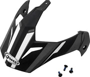 G011088 Visor Vertical Matte Black Dark Silver W/Screw Gm 11