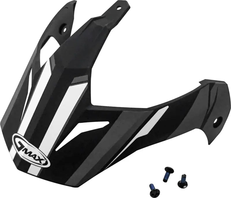 G011088 Visor Vertical Matte Black Dark Silver W/Screw Gm 11