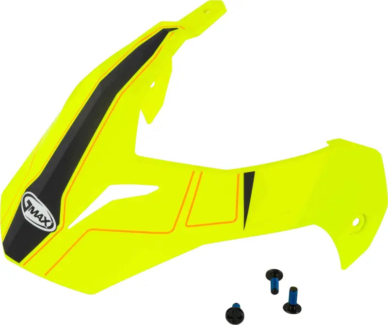 G011092 Visor W/Screws Expedition Matte Hi Vis Yellw/Black Gm 11