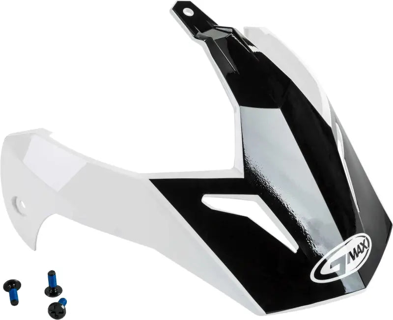 G011096 Visor W/Screws Scud White/Red/Black Gm 11