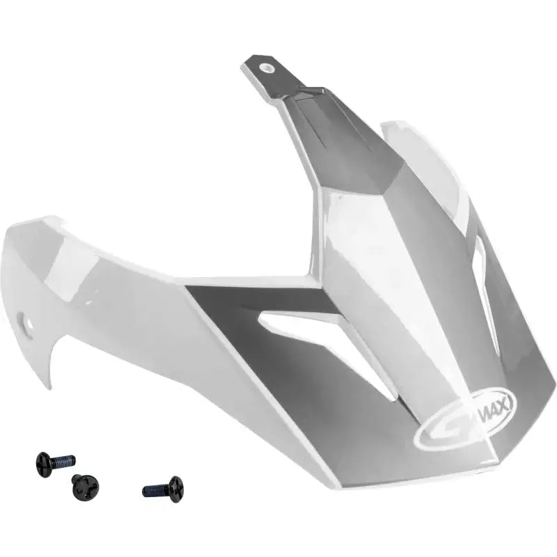 G011098 Visor W/Screws Scud White/Grey Gm 11