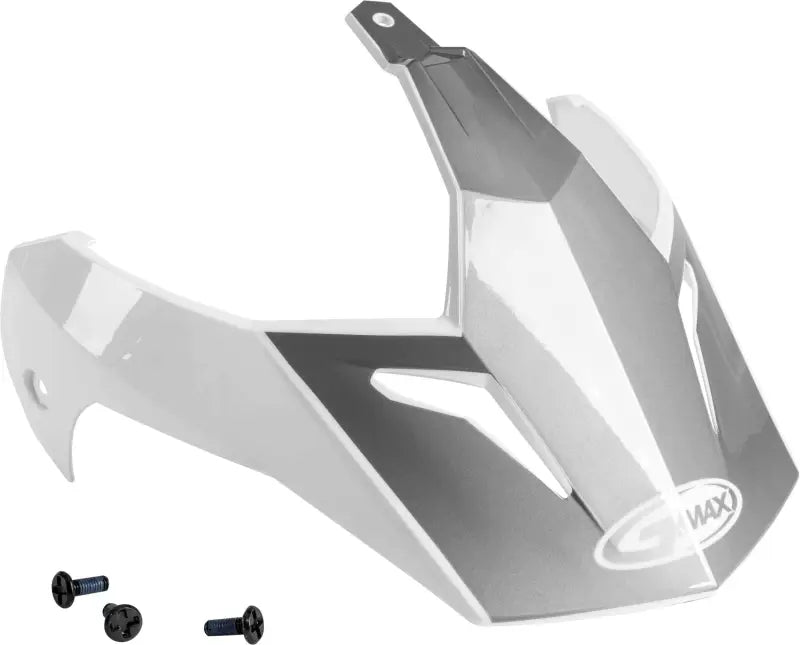 G011098 Visor W/Screws Scud White/Grey Gm 11