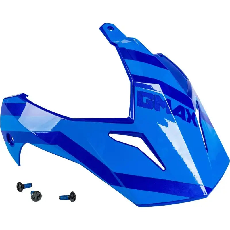 G011103 Visor W/Screws Trapper Blue/Grey Gm 11s