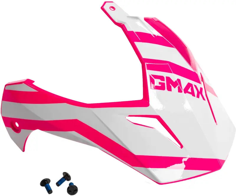 G011106 Visor W/Screws Trapper Pink/White/Grey Gm 11s