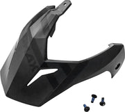 G011109 Visor W/Screws Trapper Matte Black/Grey Gm 11s - GM-11/GM-11S Helmet w/Screws