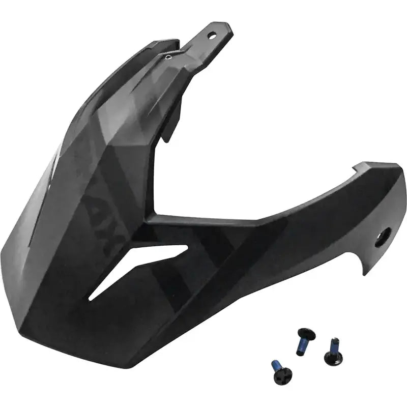 G011109 Visor W/Screws Trapper Matte Black/Grey Gm 11s - GM-11/GM-11S Helmet w/Screws