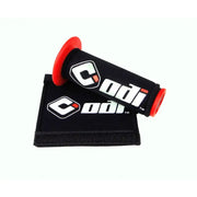 G01GCB Grip Covers Black W/Logo - w/Logo