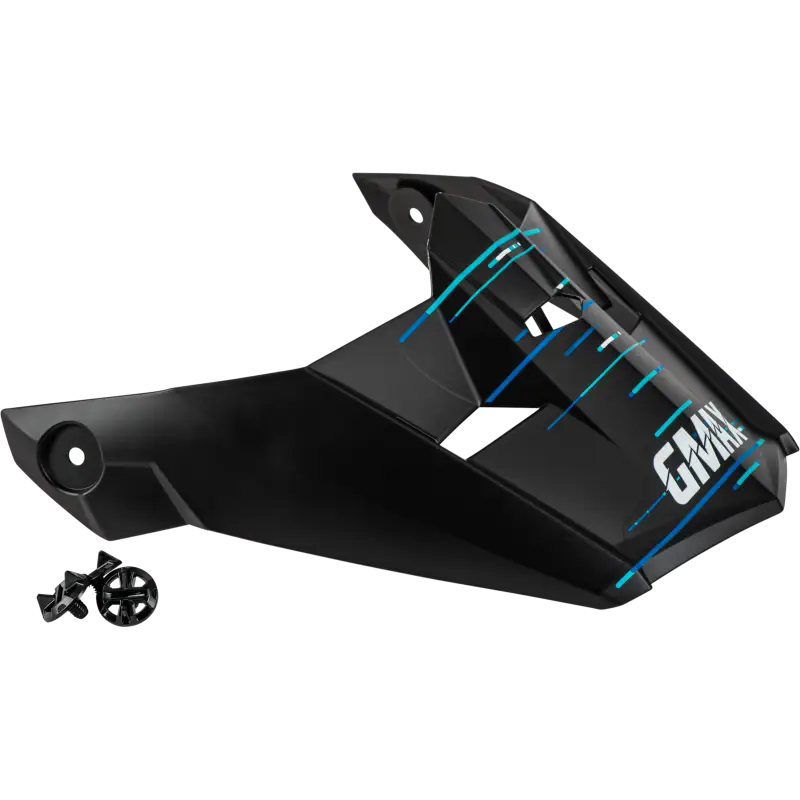 G0463113 Mx 46 Frequency Off Road Visor Matte Black/Blue Xs Sm 