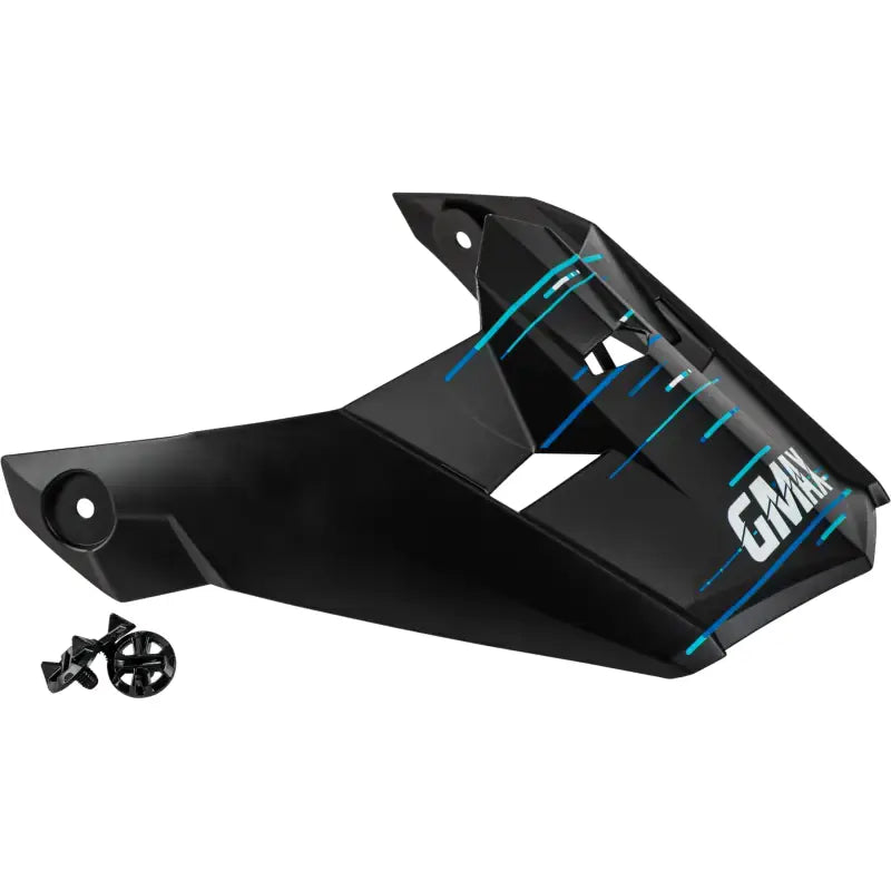 G0463116 Mx 46 Frequency Off Road Visor Matte Black/Blue Md 3x 