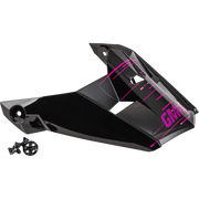 G0463173 Mx 46 Frequency Off Road Visor Matte Black/Pink Xs Sm - MX-46 FREQUENCY OFF-ROAD VISOR MATTE BLACK/PINK XS-MD