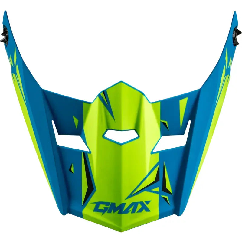 G0465182 Youth Mx 46y Unstable Visor Matte Blue/Green Ys Yl - MX-46Y Helmet