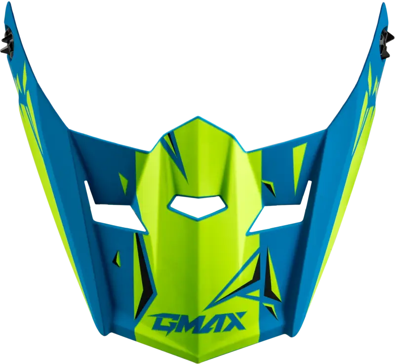 G0465182 Youth Mx 46y Unstable Visor Matte Blue/Green Ys Yl - MX-46Y Helmet